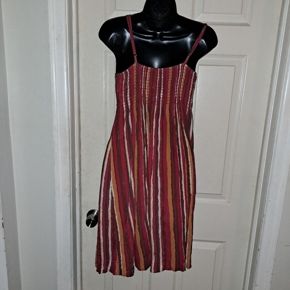 Hinge striped dress size large - Picture 2 of 4